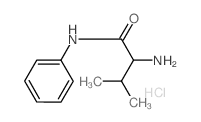 2-Amino-3-methyl-N-phenylbutanamide hydrochloride结构式