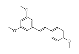 1,3-dimethoxy-5-[2-(4-methoxyphenyl)ethenyl]benzene Structure