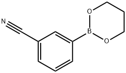 3-氰基苯硼酸-1,3-丙二醇酯结构式