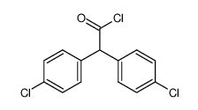 bis(4-chlorophenyl)acetyl chloride结构式