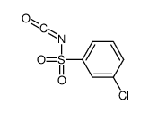 3-chloro-N-(oxomethylidene)benzenesulfonamide结构式