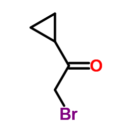 2-溴-1-环丙基乙酮结构式