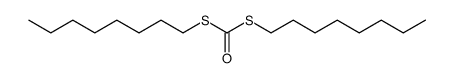 S,S-dioctyl dithiocarbonate结构式