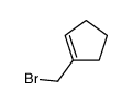 1-(溴甲基)环戊-1-烯结构式