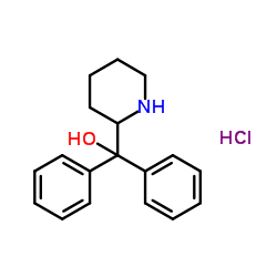 盐酸哌苯甲醇结构式