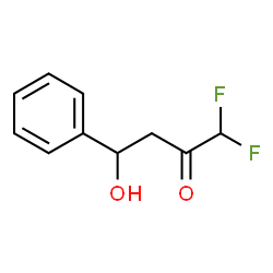 2-Butanone,1,1-difluoro-4-hydroxy-4-phenyl-(9CI) Structure
