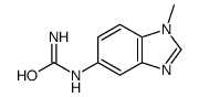 (9CI)-(1-甲基-1H-苯并咪唑-5-基)-脲结构式