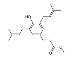 artepillin C methyl ester Structure