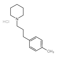 1-(1-(p-Tolyl)propyl)piperidine hydrochloride结构式
