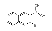 2-Bromoquinoline-3-boronic acid Structure