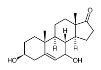 ANDROST-5-EN-17-ONE, 3,7-DIHYDROXY-, (3BETA)- picture