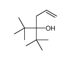 3-tert-butyl-2,2-dimethylhex-5-en-3-ol Structure