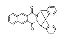 5,16-dihydro-5,16-[1,2]benzenobenzo[g]phthalazino[2,3-b]phthalazine-7,14-dione结构式