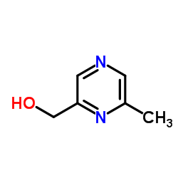 6-Methyl-2-pyrazinylmethanol structure