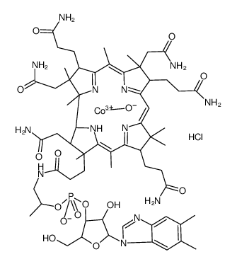 Vitamin B12a structure
