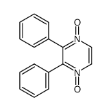 2,3-diphenyl-pyrazine-1,4-dioxide Structure