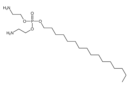 bis(2-aminoethyl) hexadecyl phosphate结构式