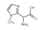 Amino-(1-methyl-1H-imidazol-2-yl)-aceticacid Structure