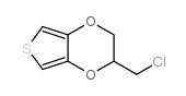 2-(氯甲基)-2,3-二氢-噻吩并[3,4-b]-1,4-二噁英结构式