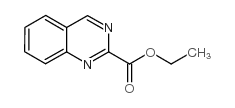 喹唑啉-2-羧酸乙酯结构式