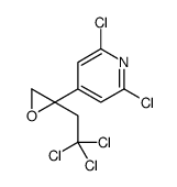 2,6-dichloro-4-[2-(2,2,2-trichloroethyl)oxiran-2-yl]pyridine Structure