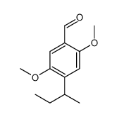 4-butan-2-yl-2,5-dimethoxybenzaldehyde Structure