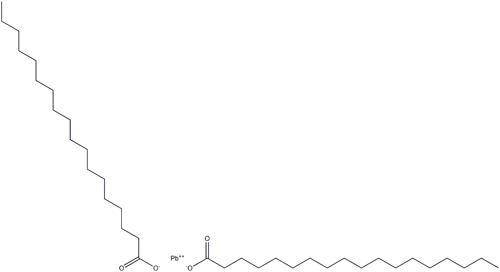 Octadecanoic acid, lead(2+) salt, basic Structure