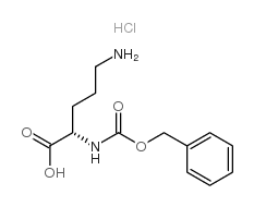 L(+)-n-cbz-鸟氨酸盐酸盐结构式