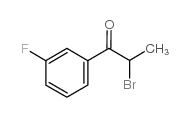 2′-溴-3-氟苯丙酮结构式