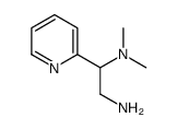 N',N'-二甲基-1-(吡啶-2-基)乙烷-1,2-二胺结构式