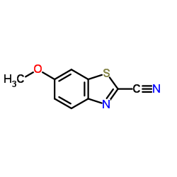 2-Cyano-6-methoxybenzothiazole Structure
