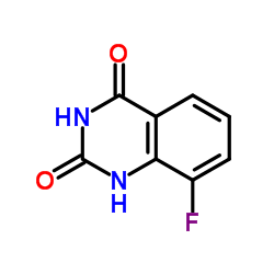 8-Fluoroquinazoline-2,4(1H,3H)-dione Structure