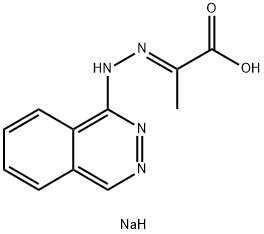 肼基丙酮酸腙钠盐结构式