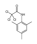 Acetamide, 2,2,2-trichloro-N-(2,4,6-trimethylphenyl) Structure