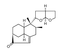 Desacetyl-tetrahydroclerodin-cyclohexenon Structure