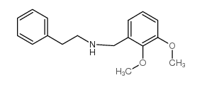 (2,3-二甲氧基苄基)-苯乙胺结构式