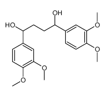 1,4-bis(3,4-dimethoxyphenyl)butane-1,4-diol结构式