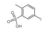 4-iodo-toluene-2-sulfonic acid Structure