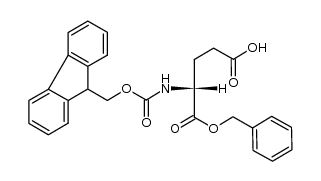 Fmoc-D-Glu benzyl ester Structure