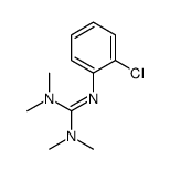 2-(2-chlorophenyl)-1,1,3,3-tetramethylguanidine结构式