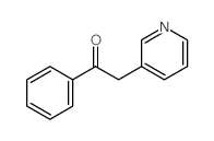 Ethanone,1-phenyl-2-(3-pyridinyl)- Structure