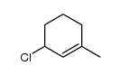 3-chloro-1-methylcyclohex-1-ene Structure