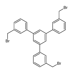 1,3,5-tris[3-(bromomethyl)phenyl]benzene结构式