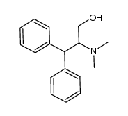 2-(dimethylamino)-3,3-diphenylpropan-1-ol Structure