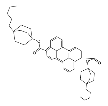 bis(1-pentyl-4-bicyclo[2.2.2]octanyl) 9b,12c-dihydroperylene-3,9-dicarboxylate Structure