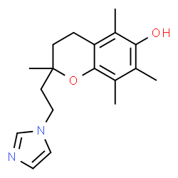 2-[2-(1H-Imidazol-1-yl)ethyl]-2,5,7,8-tetramethylchroman-6-ol Structure