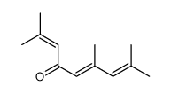 2,6,8-trimethylnona-2,5,7-trien-4-one结构式