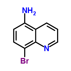 8-Bromo-5-quinolinamine Structure