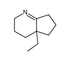 (+/-)-4a-ethyl-3,4,4a,5,6,7-hexahydro-2H-1-pyrindine Structure