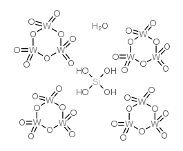 Silicotungstic acid structure